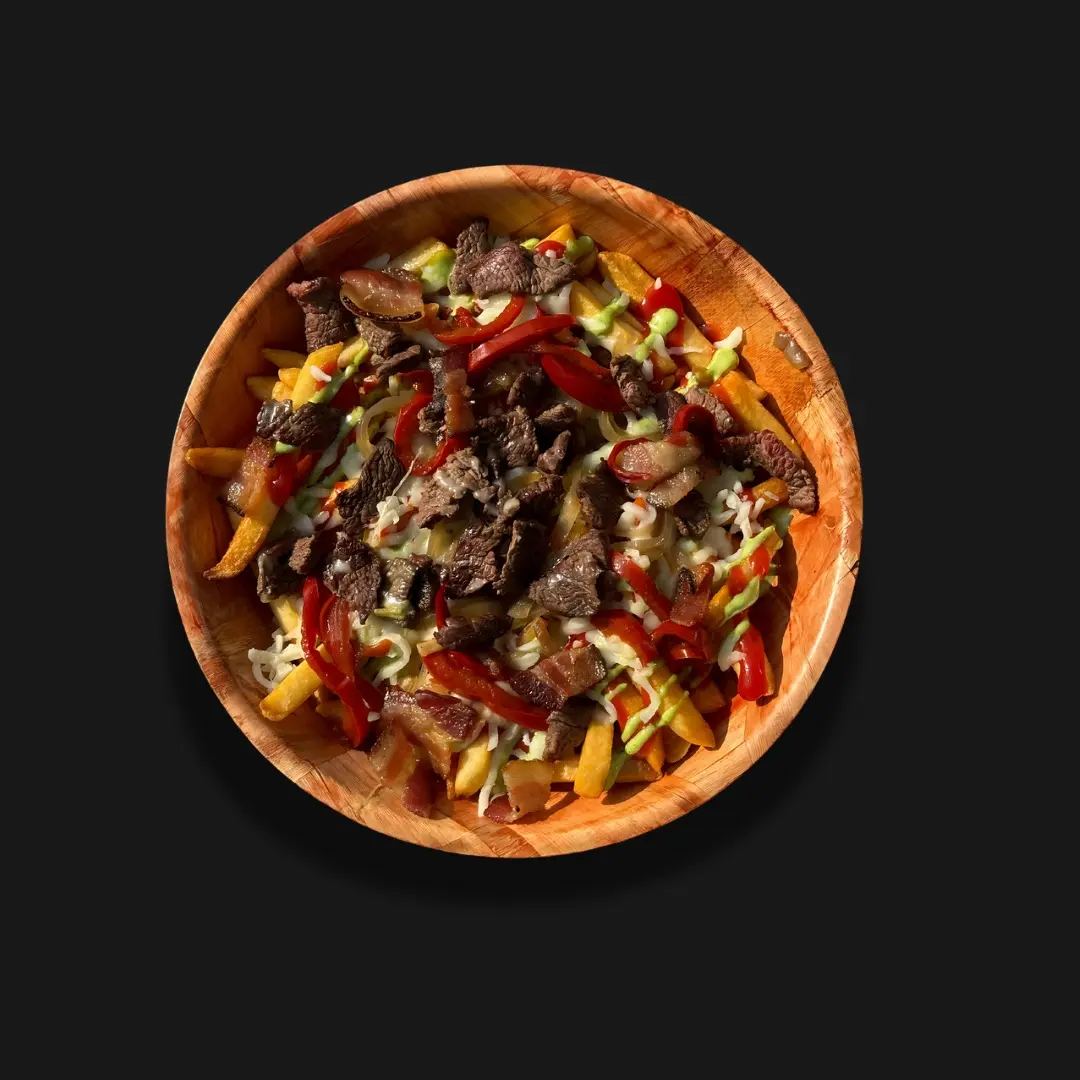 French fries with all